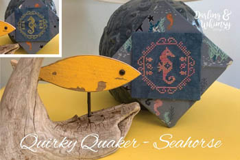 Quirky Quaker 8 - Seahorse